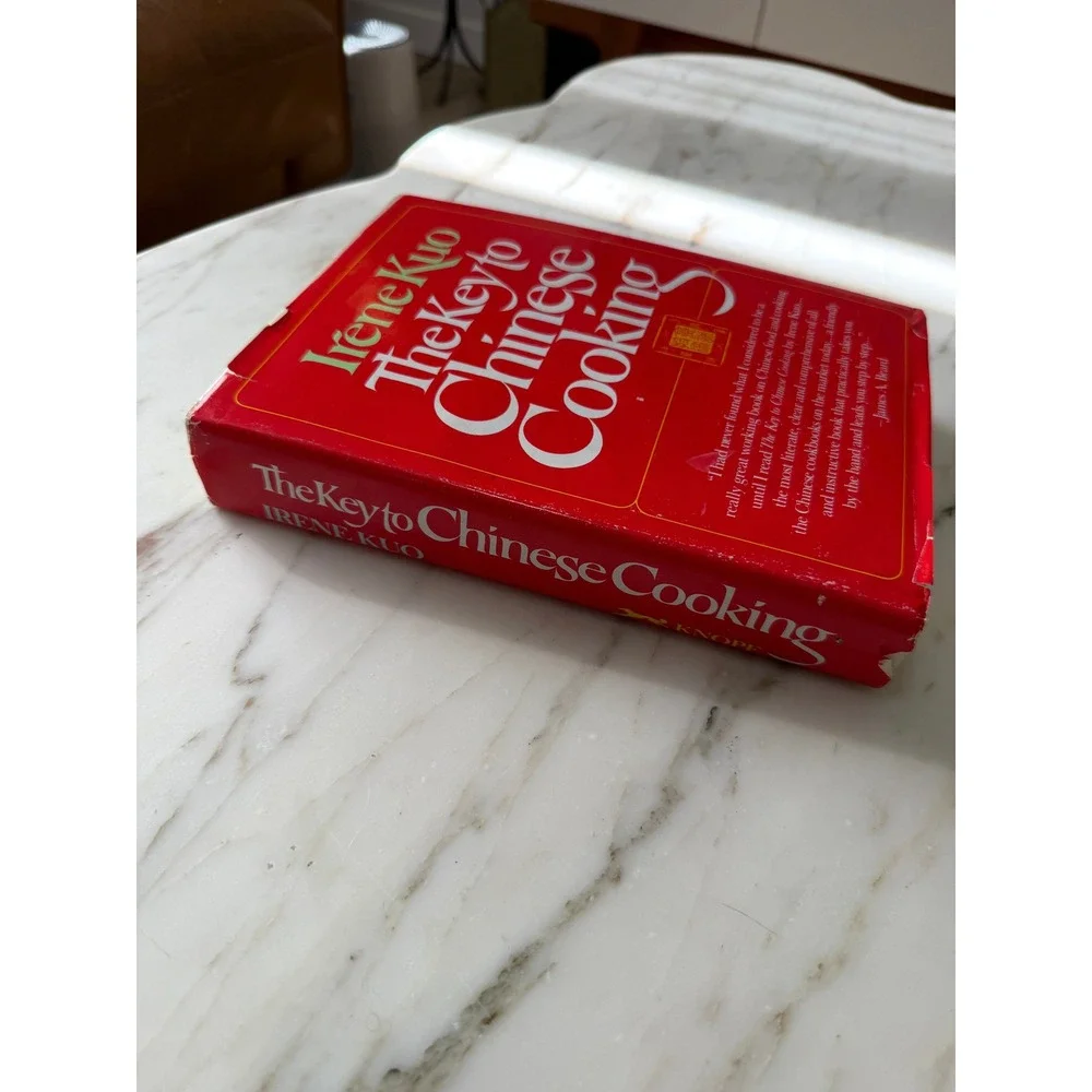 Vintage Irene Kuo The Key to Chinese Cooking Hardcover Cookbook